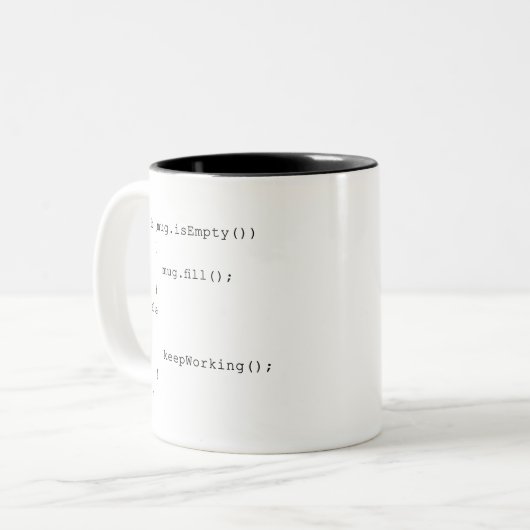 Tasse der Programmierer (Vorderseite Links)