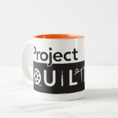 Tasse DER ProjektQUILLE (Vorderseite Links)