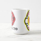 Tasse der Providence-Feuerwehr-IAFF Local-799 (Mittel)