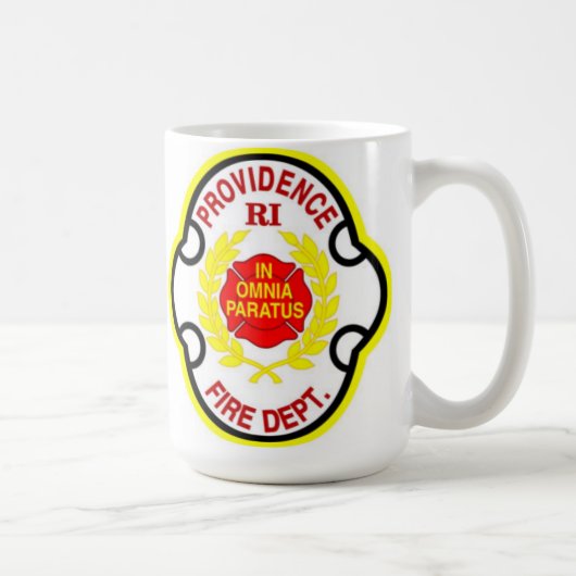 Tasse der Providence-Feuerwehr-IAFF Local-799 (Rechts)