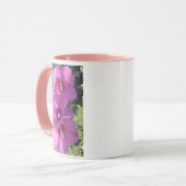 Tasse der Purpurblumen (Vorderseite Links)