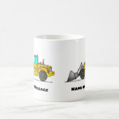 Tasse der Radlader, Tasse der Digger, Bauthema (Mittel)