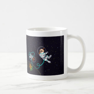 Tasse der Raum-Häschen-11oz