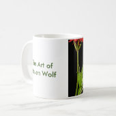 Tasse der Raupen-11oz, Kunst von Steven-Wolf (Vorderseite Links)