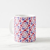 Tasse der Raute-Variation2 Mix3 (Vorderseite Links)