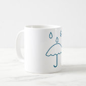 Tasse der Regensymbolfunktion (Vorderseite Links)