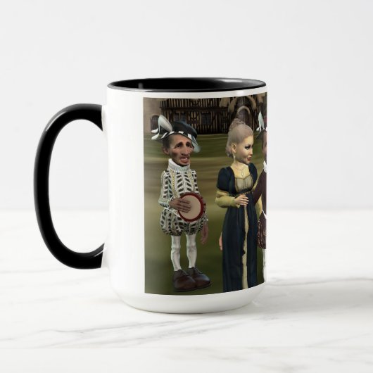 Tasse der Renaissancegruppen (Links)