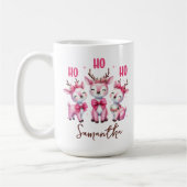 Tasse der Rentiere, Ho ho ho Tasse, Individuelle N (Links)