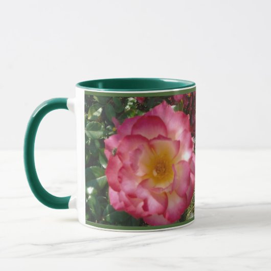 Tasse der riesigen Rose (Links)