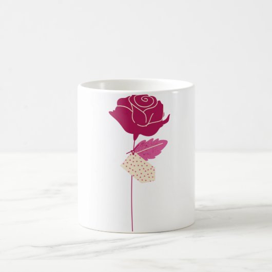 Tasse der Rose (Mittel)
