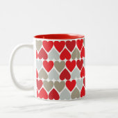 Tasse der roten Liebe (Links)