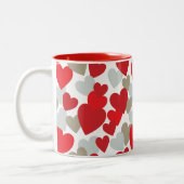Tasse der roten Liebe (Links)