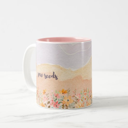 Tasse der Samen-Blume (Vorderseite Links)