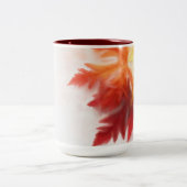 Tasse der sanften Herbstfälle-Keramik (Mittel)