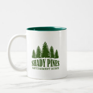 Tasse der schattigen Pines