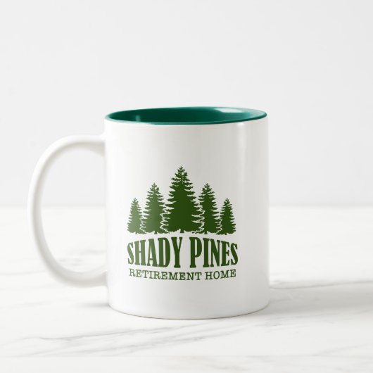 Tasse der schattigen Pines (Links)