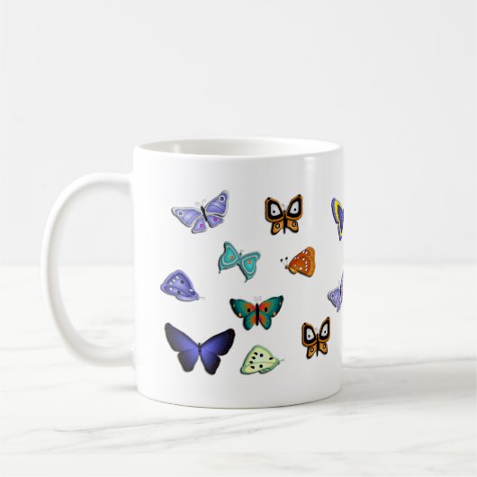 Tasse der Schmetterlinge (Links)