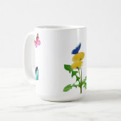 Tasse der Schmetterlinge (Vorderseite Links)