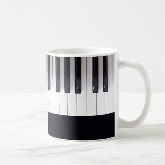 Tasse der schönen Piano Keys (Rechts)