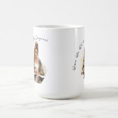 Tasse der Schriftstellerin Muse: Eine Frau in ihre (Mittel)