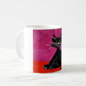 Tasse der schwarzen Katze (Vorderseite Links)