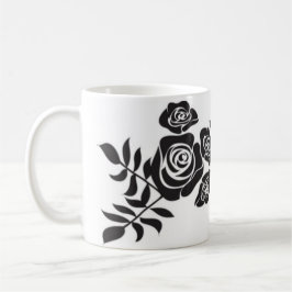 Tasse der Schwarzen Rose für Bestie