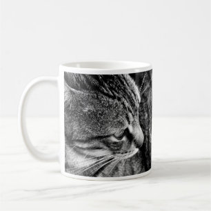 Tasse der Schwarzen und Weißen Katze