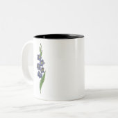 Tasse der Schwertlilie (Vorderseite Links)