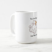 Tasse der Selbst-Liebe (Vorderseite Links)