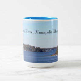 Tasse der Severn River Keramik