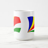 Tasse der Seychellen-Flagge (Mittel)
