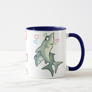 Tasse der Shark-Liebe