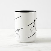 Tasse der Silhouette (Zentrum)