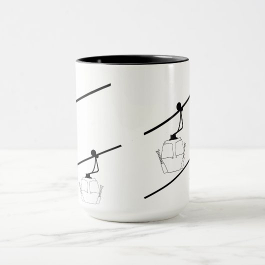 Tasse der Silhouette (Zentrum)
