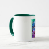 Tasse der Silky-Blume (Vorderseite Links)
