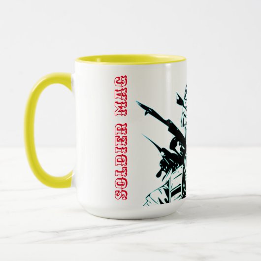 Tasse der Soldier-Tasse (Links)