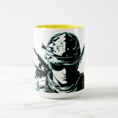 Tasse der Soldier-Tasse (Zentrum)