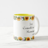 Tasse der Sonnenblumen (VorderseiteRechts)