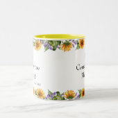 Tasse der Sonnenblumen (Mittel)