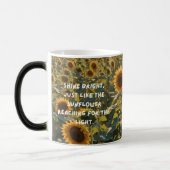 Tasse der Sonnenblumenfelder (Links)