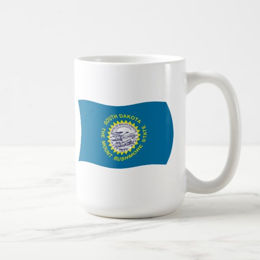 Tasse der South Dakota-Flagge (Rechts)