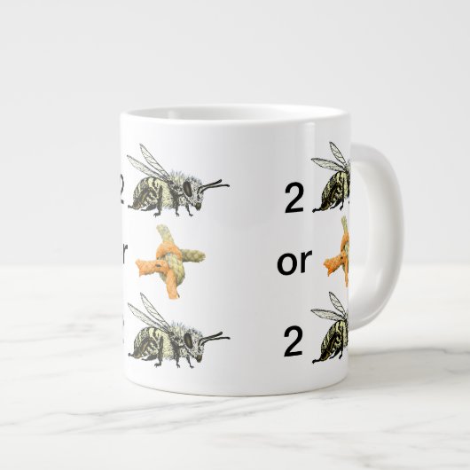 Tasse der Spezialität sein oder nicht sein (Vorderseite Rechts)