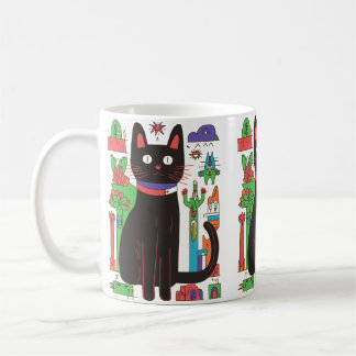Tasse der spielerischen Black Cat