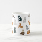 Tasse der spielerischen Katzen (Mittel)