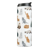 Tasse der spielerischen Katzen (Nach links gedreht)