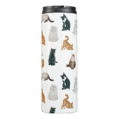 Tasse der spielerischen Katzen (Rückseite)