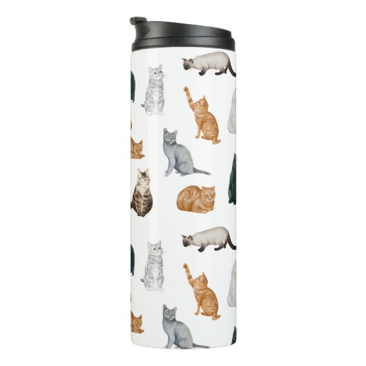 Tasse der spielerischen Katzen (Nach rechts gedreht)