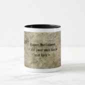 Tasse der Spinnen und Weben Halloween (Zentrum)