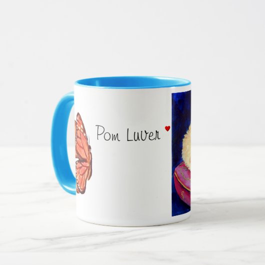 Tasse der Spitz (Vorderseite Links)