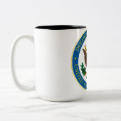 Tasse der Staats-Abteilungs-15oz (Links)